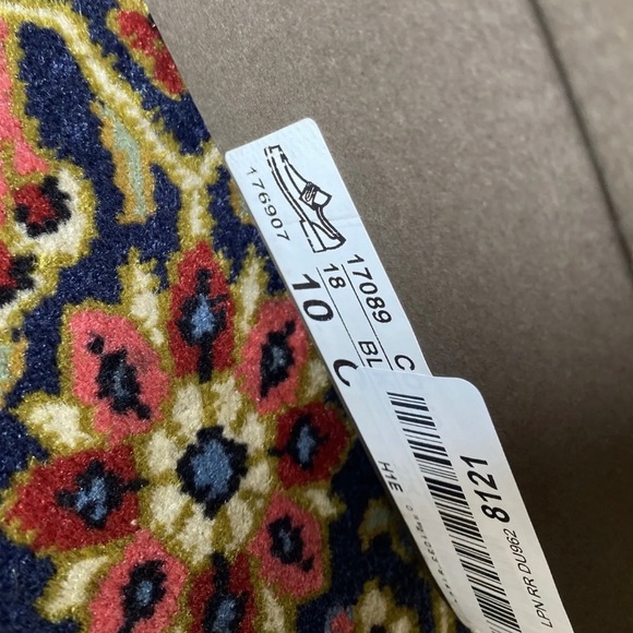 Florsheim Men's Como Dress Loafer Shoes NEW Black Cherry Color 10 - Picture 8 of 8